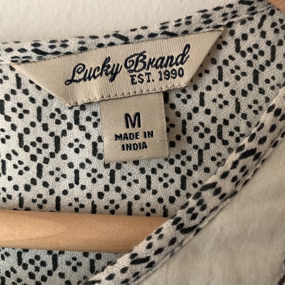 Boho top Lucky Brand - Picture 4 of 4